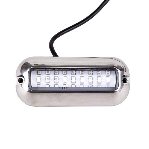 12V 50W Marine LED Bootsbeleuchtung Unterwasser Beleuchtung Hecklicht Lampe Blau