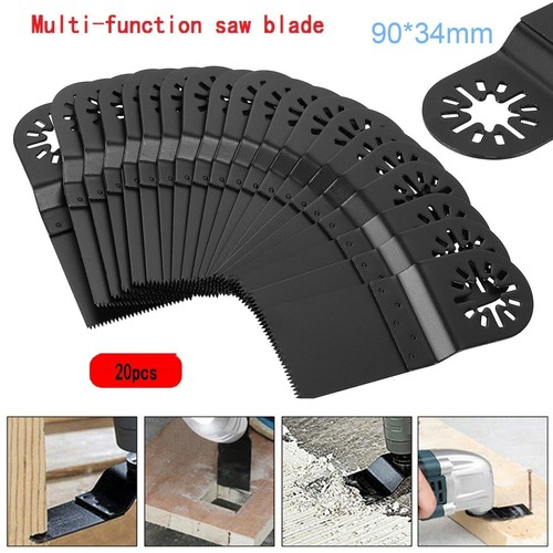 20pcs Oscillating Saw Blade Multi Tool Blades For MKT Multitool Tool Cutter Set