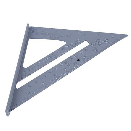 90 Degree Triangle Ruler Zinc Alloy Ruller Woodworking Measuring Tool C