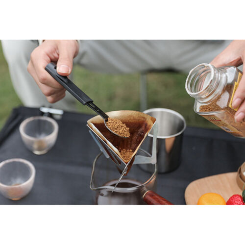 Stainless Steel Coffee Filter Outdoor Camping Folding Portable Coffee Drip Rack