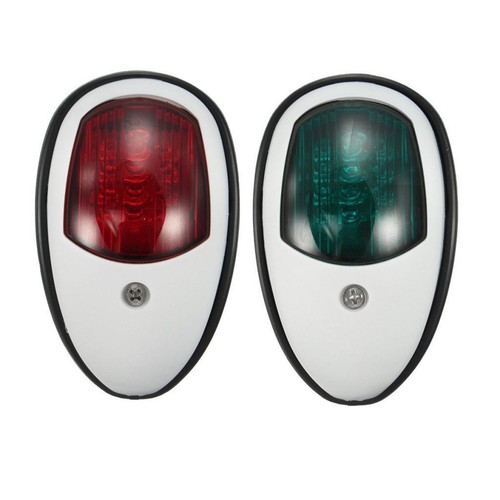 2x Boot Marine LED Navigationsleuchte Port Bow Side /& Starboard Lichter