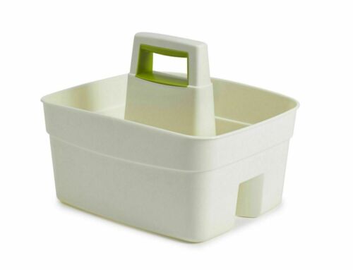 Handy Basket Kitchen Caddy Storage Tote Tray Sink Handle Tidy Organiser Cleaning