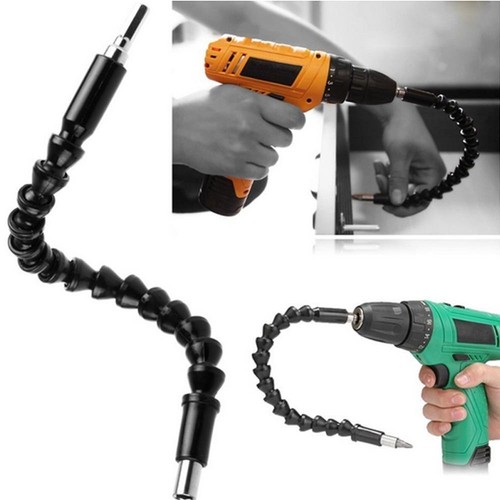 Flexible Power Drill Bit Extension Hex Shaft Screwdriver Magnetic Quick Change