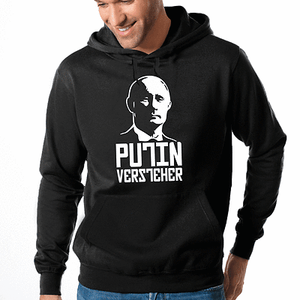 Putin Versteher Wladimir Politik Moskau Russland Kapuzenpullover Hoodie Sweater