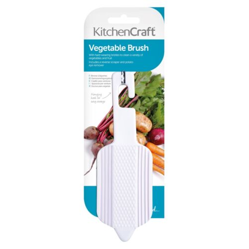 Kitchencraft vegetal Cepillo de limpieza con cerdas Resistente 