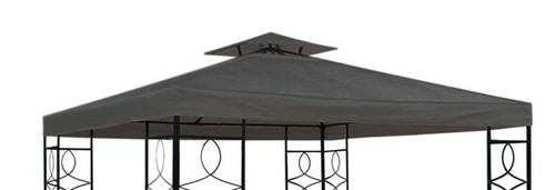 Remplacement Du Toit PVC Revêtement en Pavillon Étanche Imperméable Env 3x3m