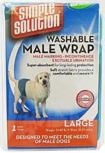 Simple Solution Washable Male Wrap Large