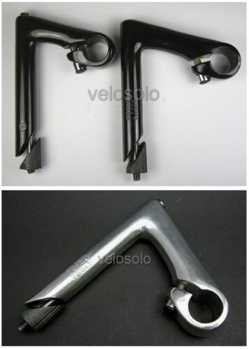 NOS KL QUILL STEM 25.4 black polished silver 60 80 100 fixed for 1/" steerer fork