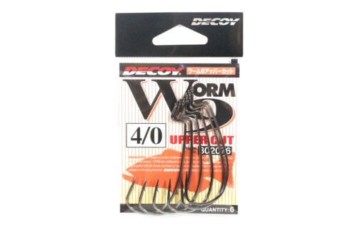 Decoy Worm 9 Upper Cut Worm Hooks Size 4//0 2076