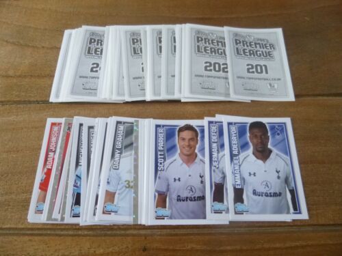 Pick Stickers! Topps Premier League 2013 Football Stickers VGC no's 201-352 