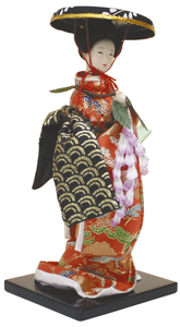 Kimono Traditional Japanese Figure Doll 230mm No.3 from JAPAN