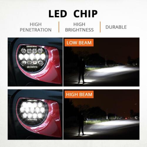 Dot 7/" inch 280W Round Osram LED Headlight DRL For Jeep Wrangler JK TJ CJ LJ JL