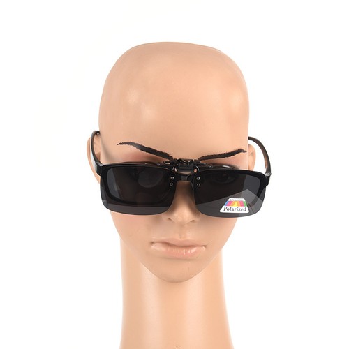Polarized Clip On Sunglasses Driving Day Night Visions for Myopia Glasses.Sha/>v