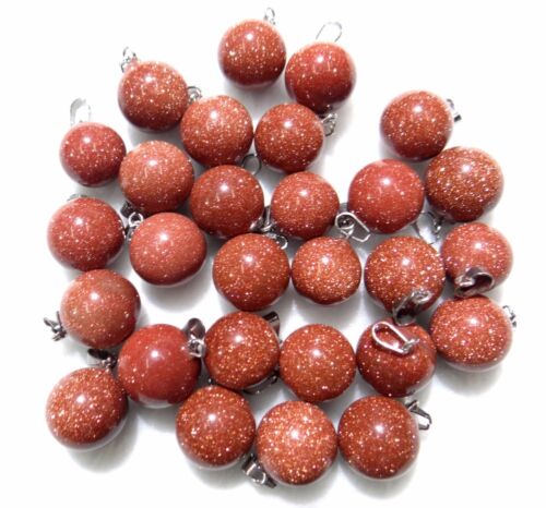 14*14MM Wholesale Mix agate Round pendants Charms fit Necklaces jewelry making