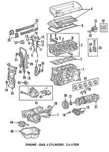 TOYOTA\LEXUS\SCION 119112801101 GENUINE OEM BEARING