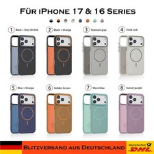 MagSafe Luxus Leder Hülle iPhone 17 16 Pro Max Air Plus Handy Case Cover Schutz