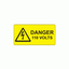Electrical Danger Voltage Stickers 240v 110v //230v 415v Sign 50 x 50 mm