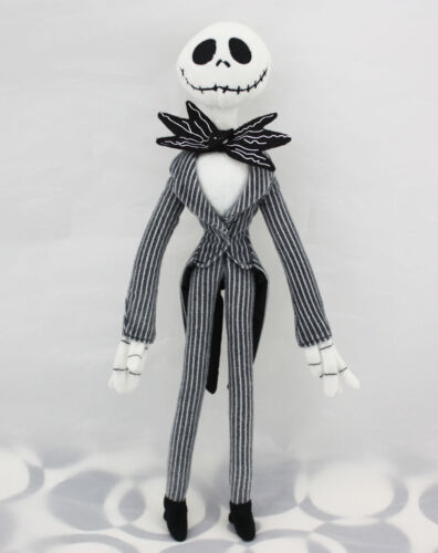 Disney The Nightmare Before Christmas Jack Skellington Poseable Plush Doll 12/"