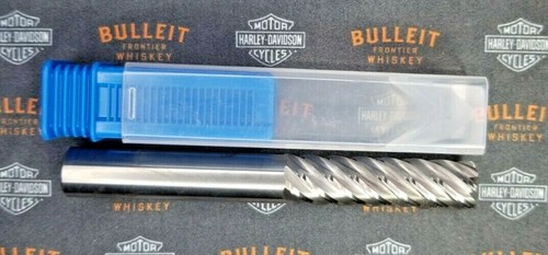 1//2 Carbide End Mill 7 Flute Long High Performance .02 Radius Endmill USA Made