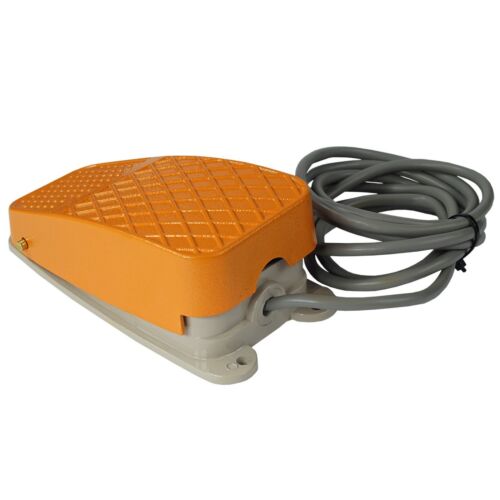 Miniatur Fußschalter Trittschalter Fußpedal Schalter Fernschalter PM1-2M ORANGE 