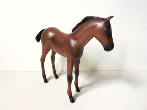 Pedigree Sindy Poulain 1980 S marron cheval noir Baby pony 44250 Accessoire shimmyshim 