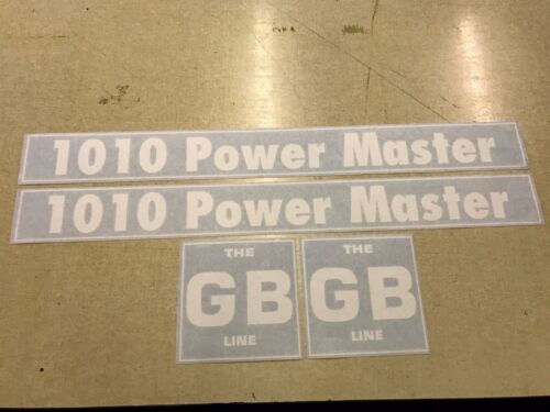 Great Bend 1010 power master loader decals 