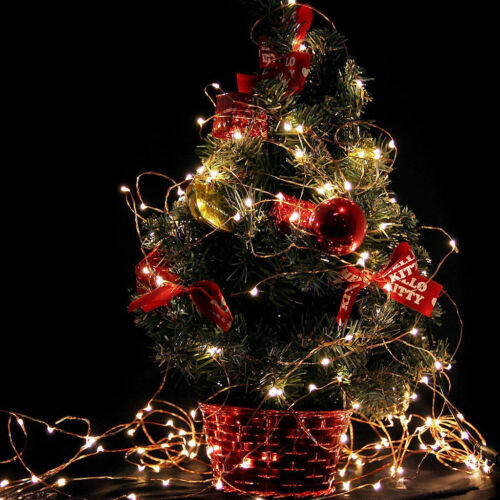 10M 100 LED Christmas Tree Fairy String Party Lights Lamp Xmas Waterproof 