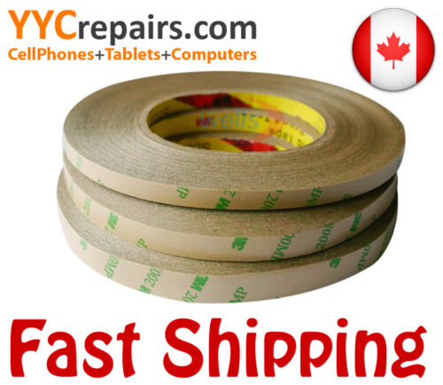 3M 9495 300LSE Clear Strong Double Side tape Adhesive Rolls LCD Screen Repair 