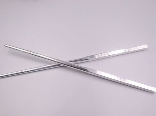 Fine Real S999 Sterling Silver Tableware Women Men Square 福 Figure Chopsticks 