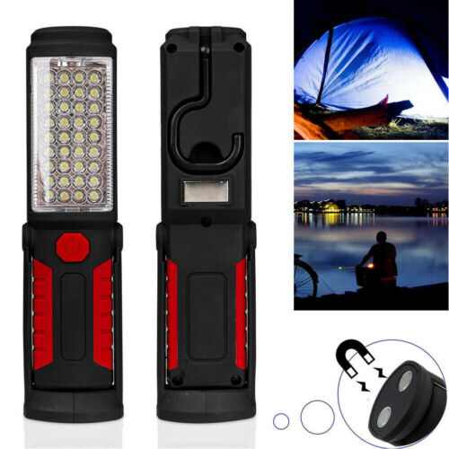 UK Rechargeable Inspection Lamp Hand Work Light COB Torch LED Magnetic Handheld