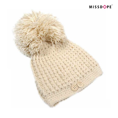 Nouveau big ball fourrure femme chapeau POM POM Ski Cap Knit Beanie nope d/'hiver femme uk