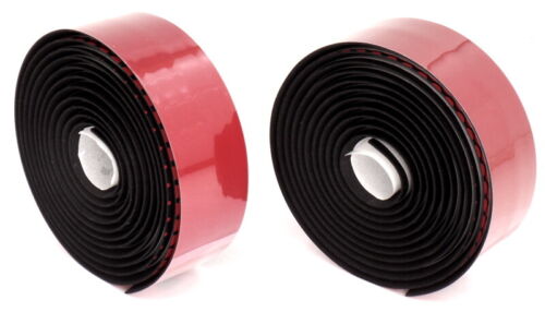 CICLOVATION Advanced Road Bike Handlebar Tape Leather Touch Fusion Red/Black 