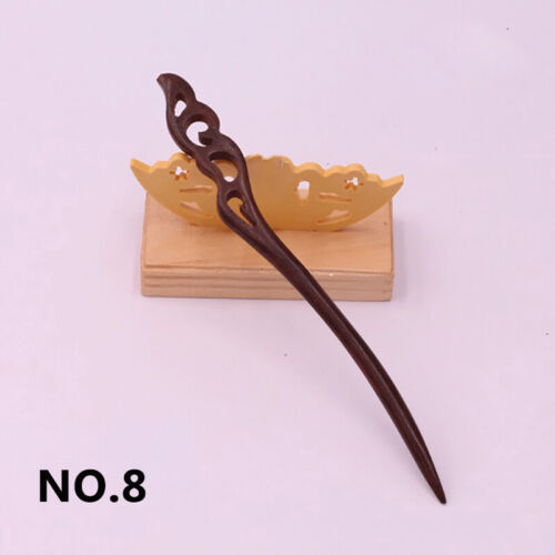 Chinese Women Girl Vintage Wood Hairpins Accessories Hair Sticks Pins Chopstick