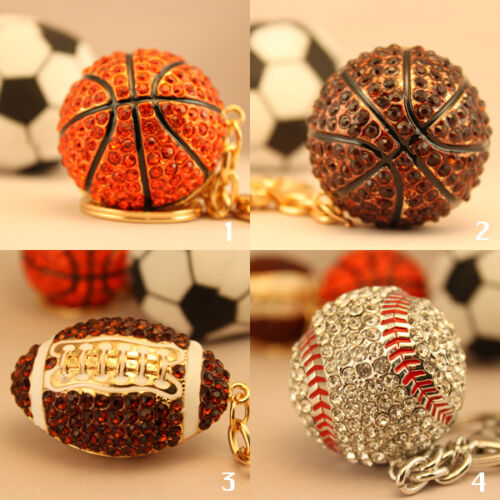 Sports Ball Basketball Football Baseball Soccer Keychains Gift 71-74,76-79