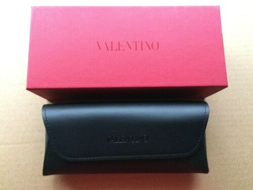Cloth & Book NEW *A VALENTINO Sunglass/Eyeglass BLACK Case w/ RED Box 