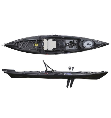 SIT ON TOP GALAXY STURGEON FX FLIPPER PEDAL FISHING KAYAK