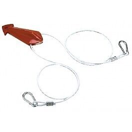 8 ft Single Engine Boat Cable Tow Harness Converts 2 Tow Points to Center Tow