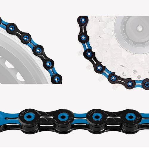 KMC X11SL DLC 11 Speed Road Bike Bicycle Chain for SRAM Shimano Campy Flowery