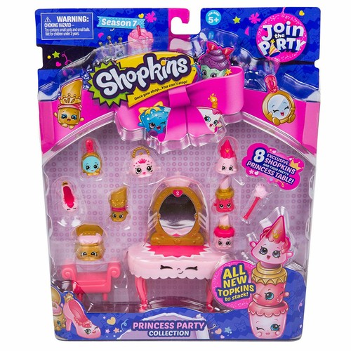 Shopkins unisciti alla festa Stagione 7 La Principessa Festa collezione con 8 Shopkins escl.