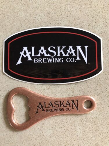 Company Metal Beer Bottle Opener Bar Accessories Alaskan Brewing Co 