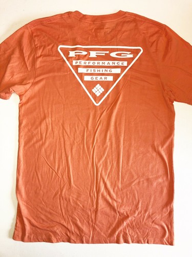 Columbia New PFG Fishing Triangle Short Sleeve Graphic T-Shirt Men/'s Medium