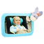 OMORC Car Seat Mirror for Baby,Shatterproof Plastic Glass Baby Car Rear View to