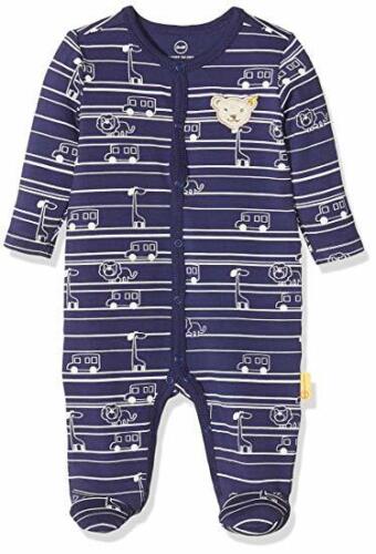 Steiff Baby Velvet pyjama body animaux voitures bleu 50 56 62 74 80 