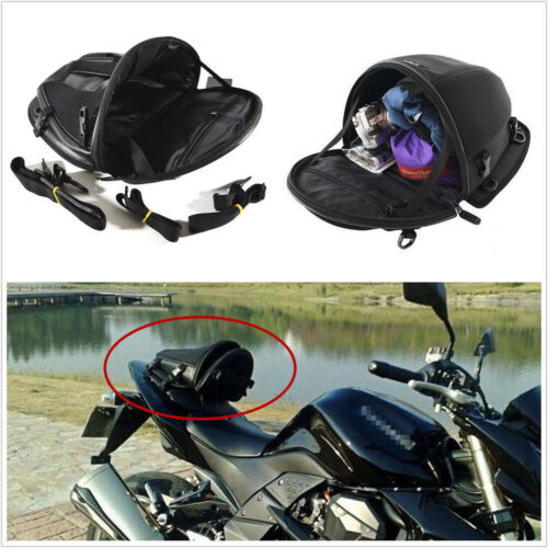 Motorcycle Luggage Saddlebag Accessories Sports Tail Bag Back Seat Storage Carry