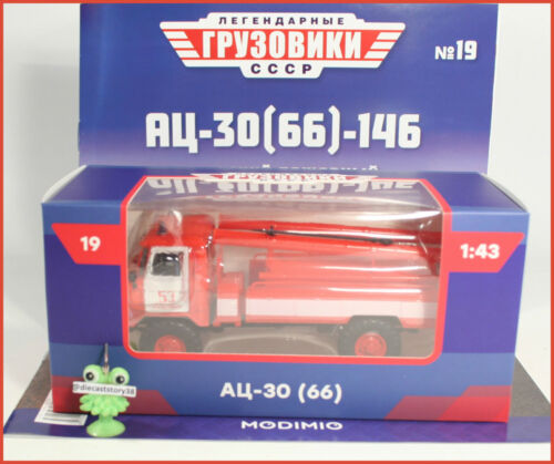 66 -146 Feuerwehr FW 4x4 russian Modimo #19 LKW USSR truck UdSSR 1:43 AC-30