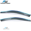 Fits 18-19 Toyota Camry Sedan Polycarbonate Window Visors /& Chrome Trim 4PC