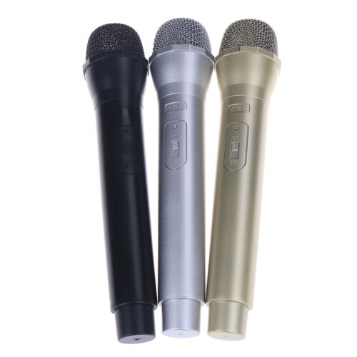 Dummy Microphone Simulation Mic Model Shell Performance Props Children Toy KW