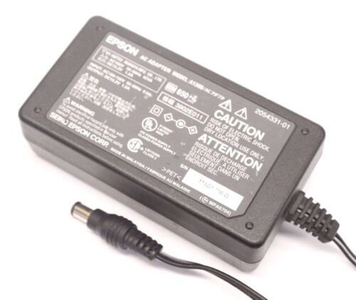 Epson A130B AC DC Power Supply Adapter Charger Output 15.2V 1.2A Printer Scanner 