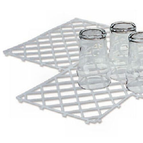 50 X GLASS SHELF MATS WHITE 5 X PACKS OF 10   bar pub       BGM10 
