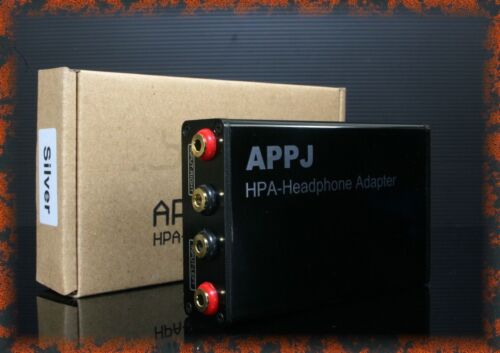 HD800 hi-fi headphone adapter APPJ  Headphone Device black color  freeshipping